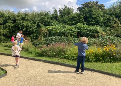 Children enjoying the Forest School Event